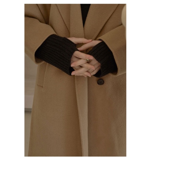 Overfit Handmade Wool Coat - Picture 7 of 12